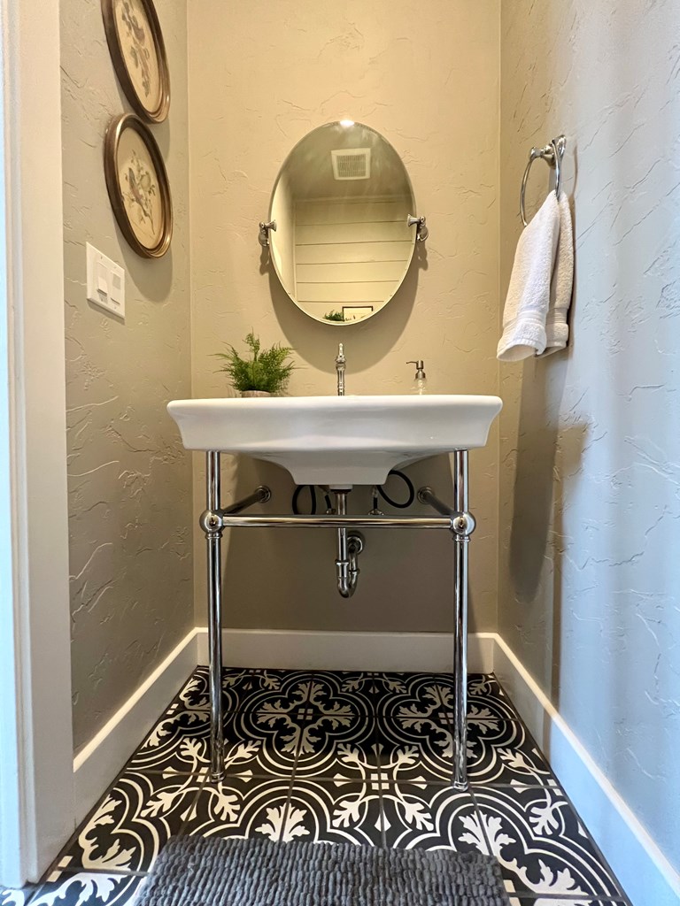 792 Langes Mill Road Doss, TX 78618 - Photo 50 of 76 a view of a hallway with wooden floor