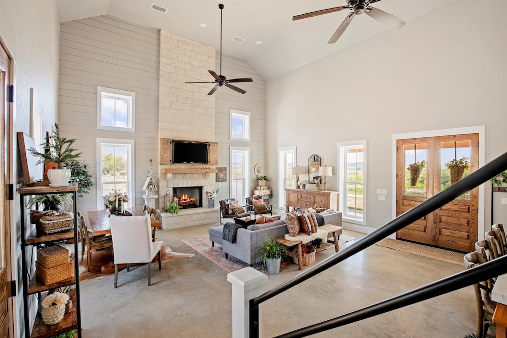 792 Langes Mill Road Doss, TX 78618 - Photo 54 of 76 a living room with furniture