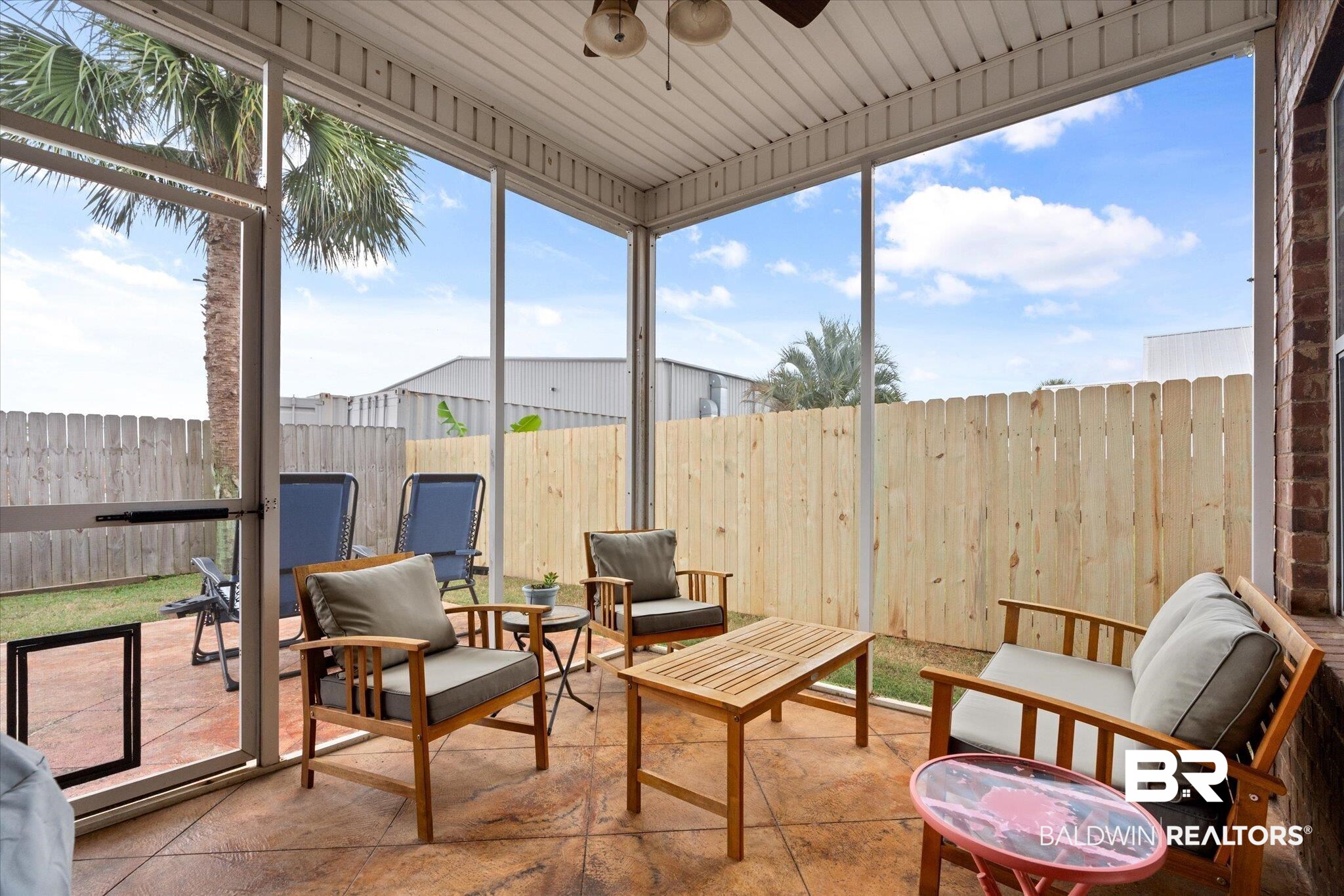 3876 Emerille Drive Foley, AL 36535 - Photo 24 of 31 Sunroom featuring wooden ceiling and ceiling fan