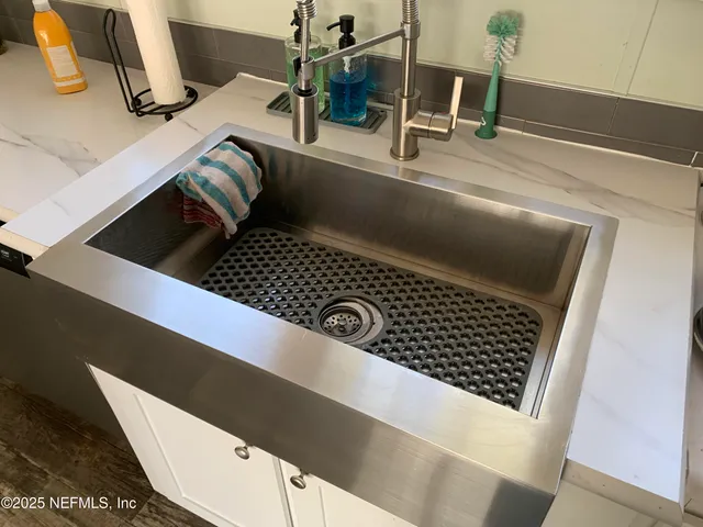 a view of storage and utility room