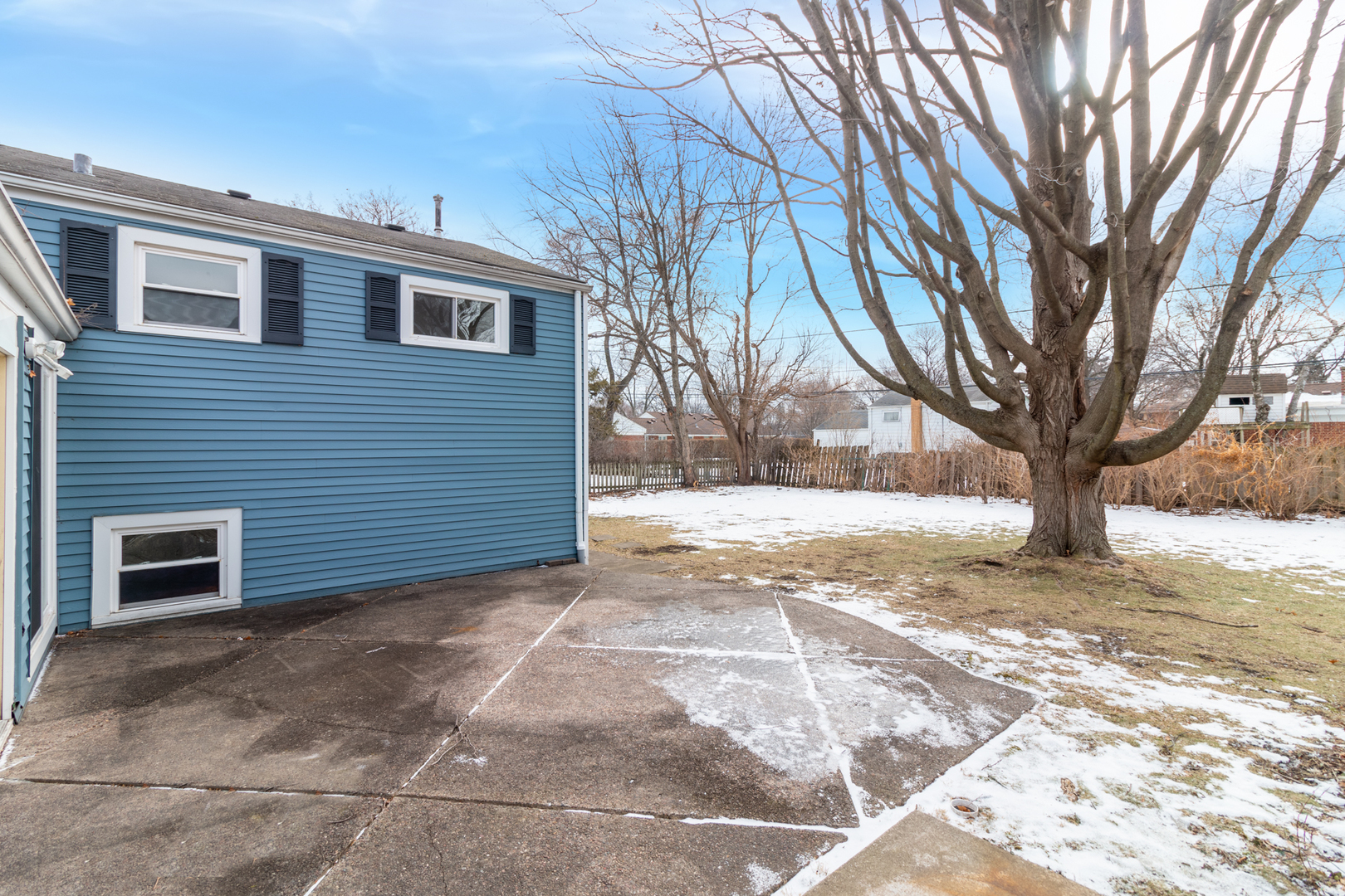 1005 West Pendleton Place Mount Prospect, IL 60056 - Photo 22 of 24 a view of a backyard with a large tree