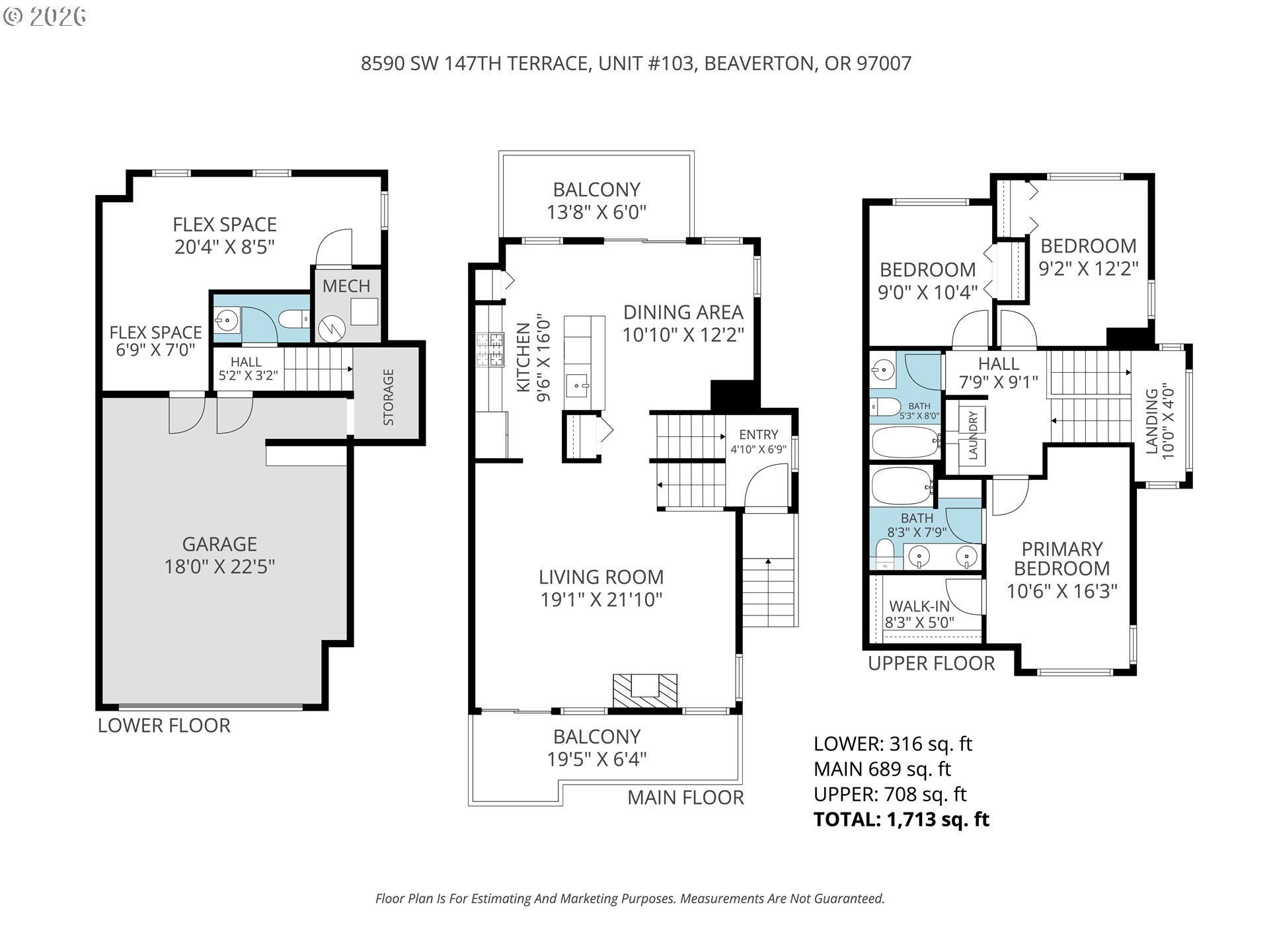 8590 Southwest 147th Terrace, Unit 103 Beaverton, OR 97007 - Photo 24 of 27