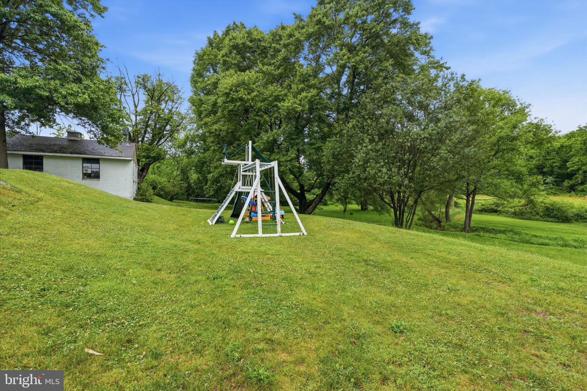 20 Poplar Road Ringoes, NJ 08551 - Photo 30 of 44 Spacious yard with playset oasis.