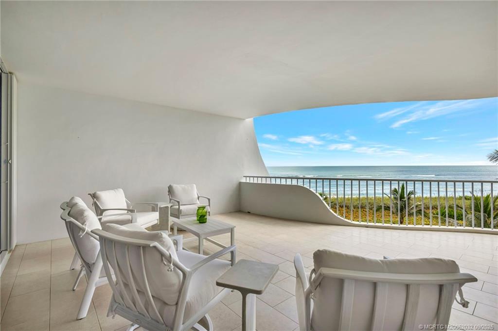 2001 Southeast Sailfish Point Boulevard, Unit 303 Stuart, FL 34996 - Photo 19 of 63 a view of a dining room with furniture window and outside view