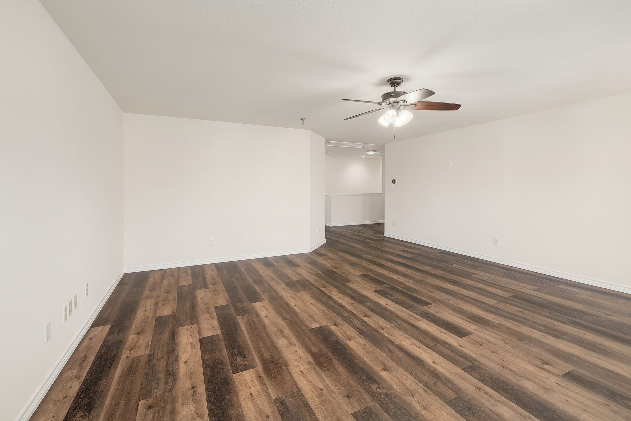 2307 Hayfield Square Pflugerville, TX 78660 - Photo 30 of 40 a view of empty room with wooden floor
