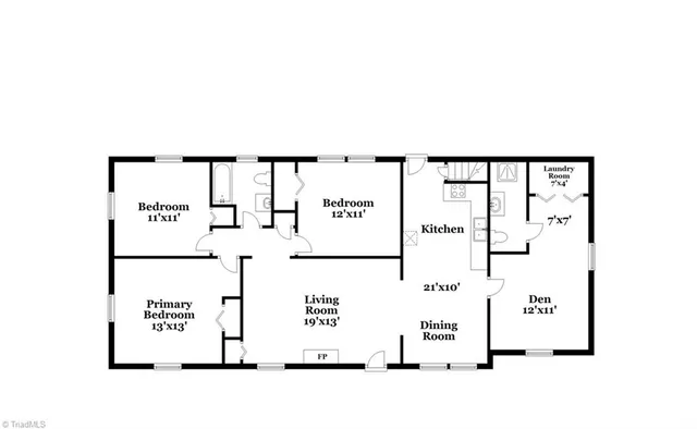 $1,745 | 936 Rock Spring Drive, Winston-Salem, NC 27105