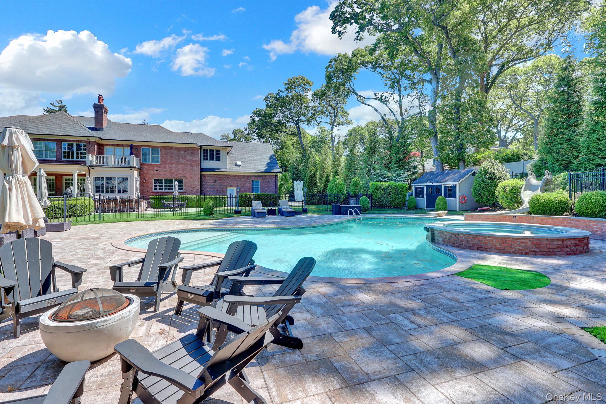 36 Old Field Road Setauket, NY 11733 - Photo 9 of 42 a view of a patio with chair and tables