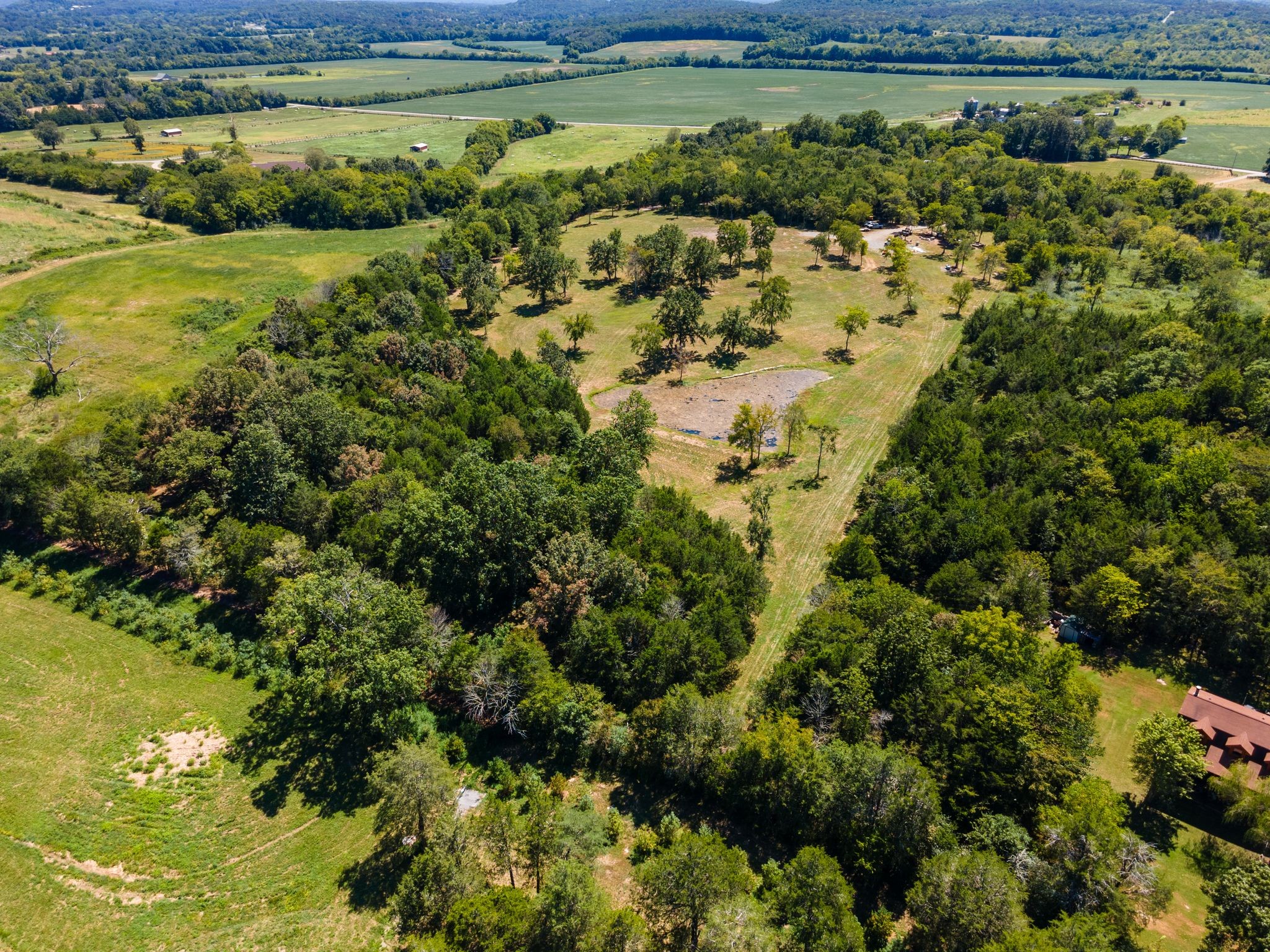 8362 Patterson Road College Grove, TN 37046 - Photo 23 of 27 a view of a lake with a house