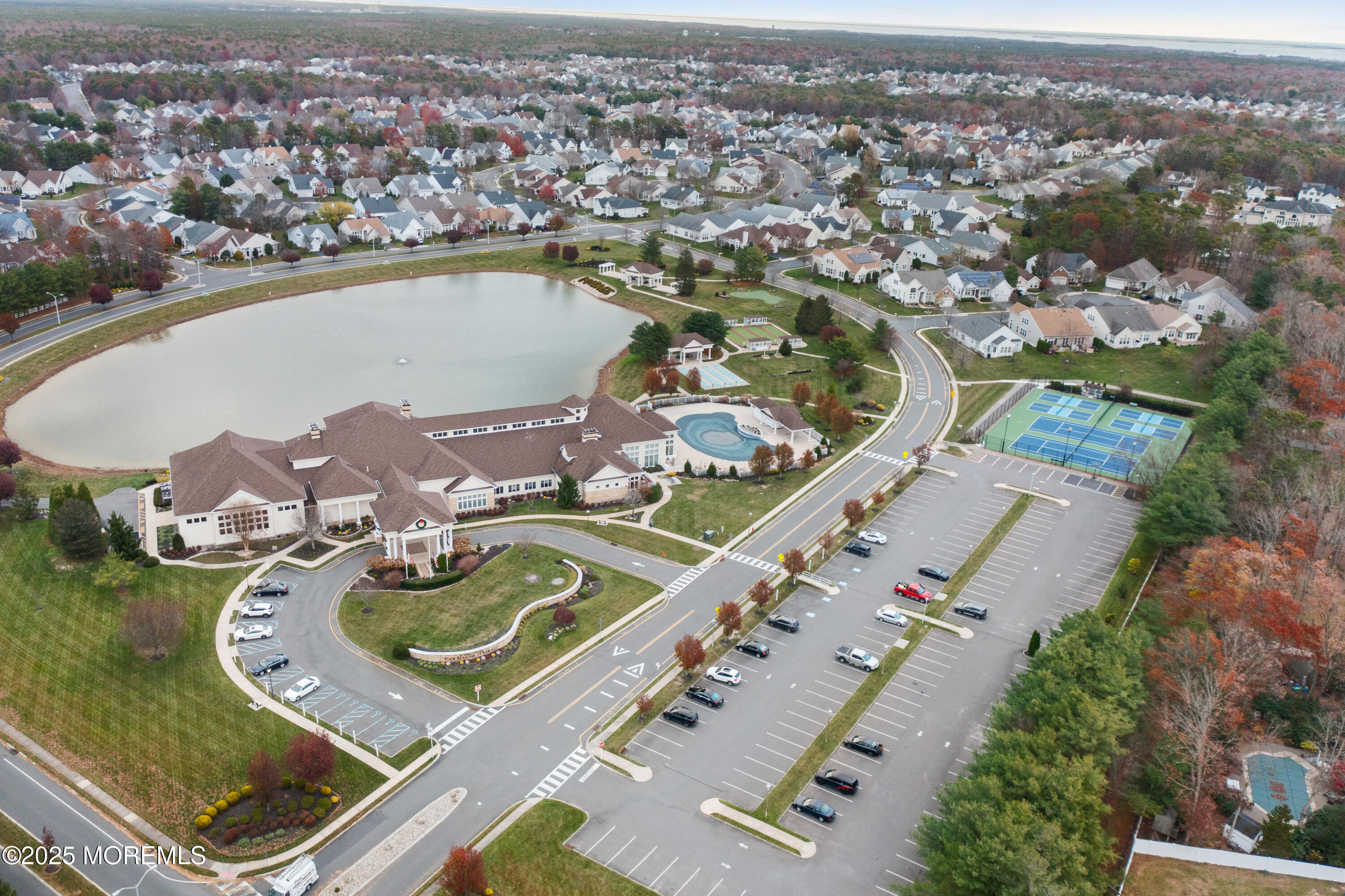 24 Pond View Circle Barnegat, NJ 08005 - Photo 48 of 50 an aerial view of a residential houses with outdoor space