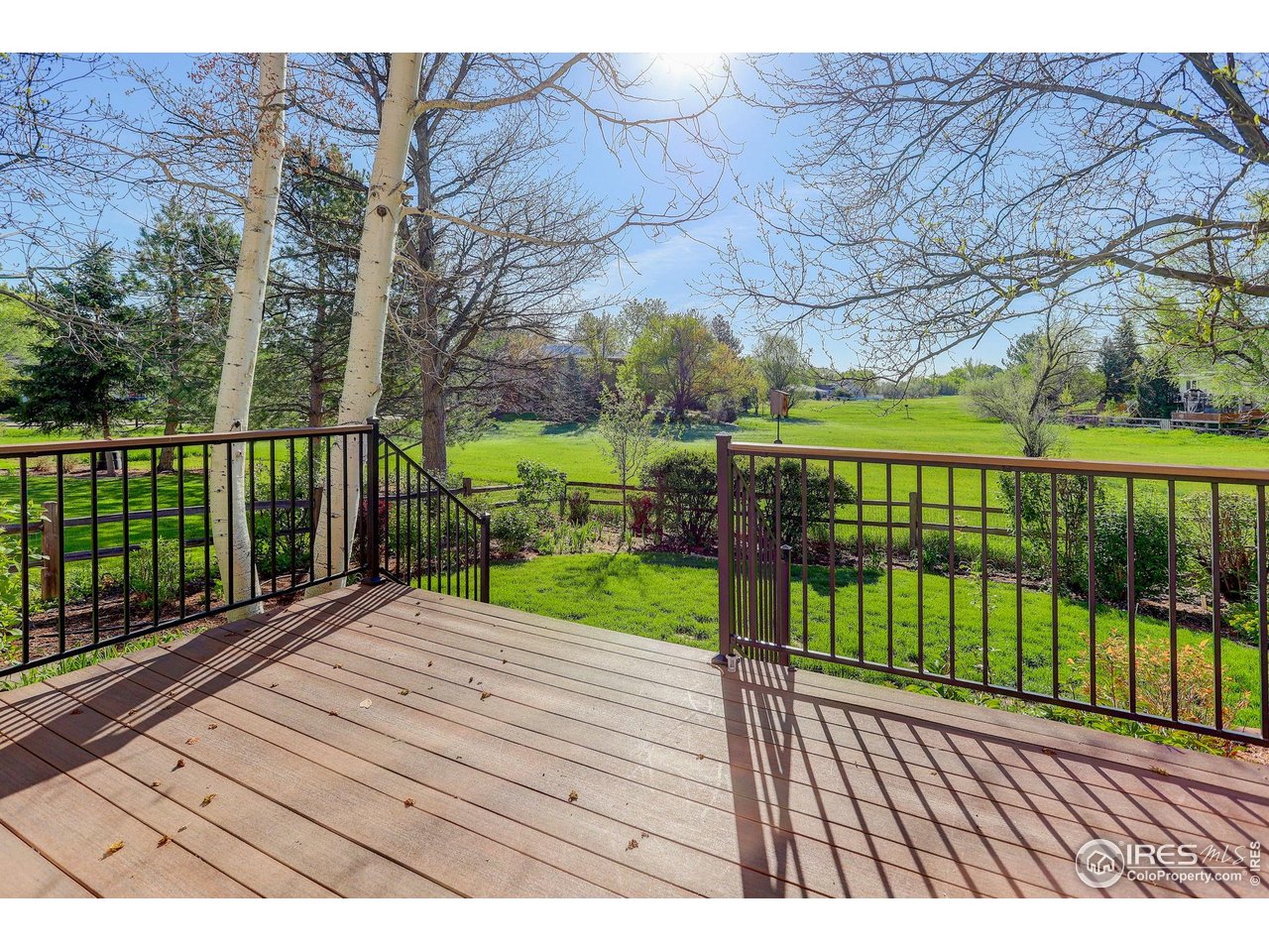 4462 Wellington Road Boulder, CO 80301 - Photo 5 of 37 a view of wooden deck