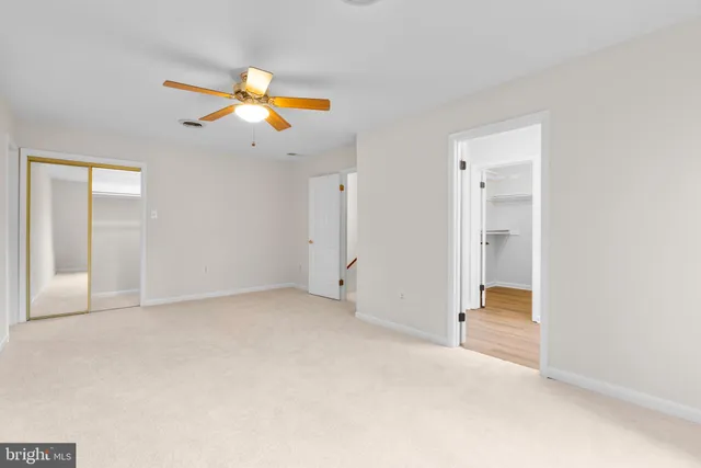 a view of empty room