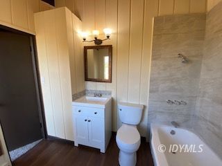 53551 West Ridge Road Idyllwild, CA 92549 - Photo 25 of 33 a bathroom with a toilet sink and shower