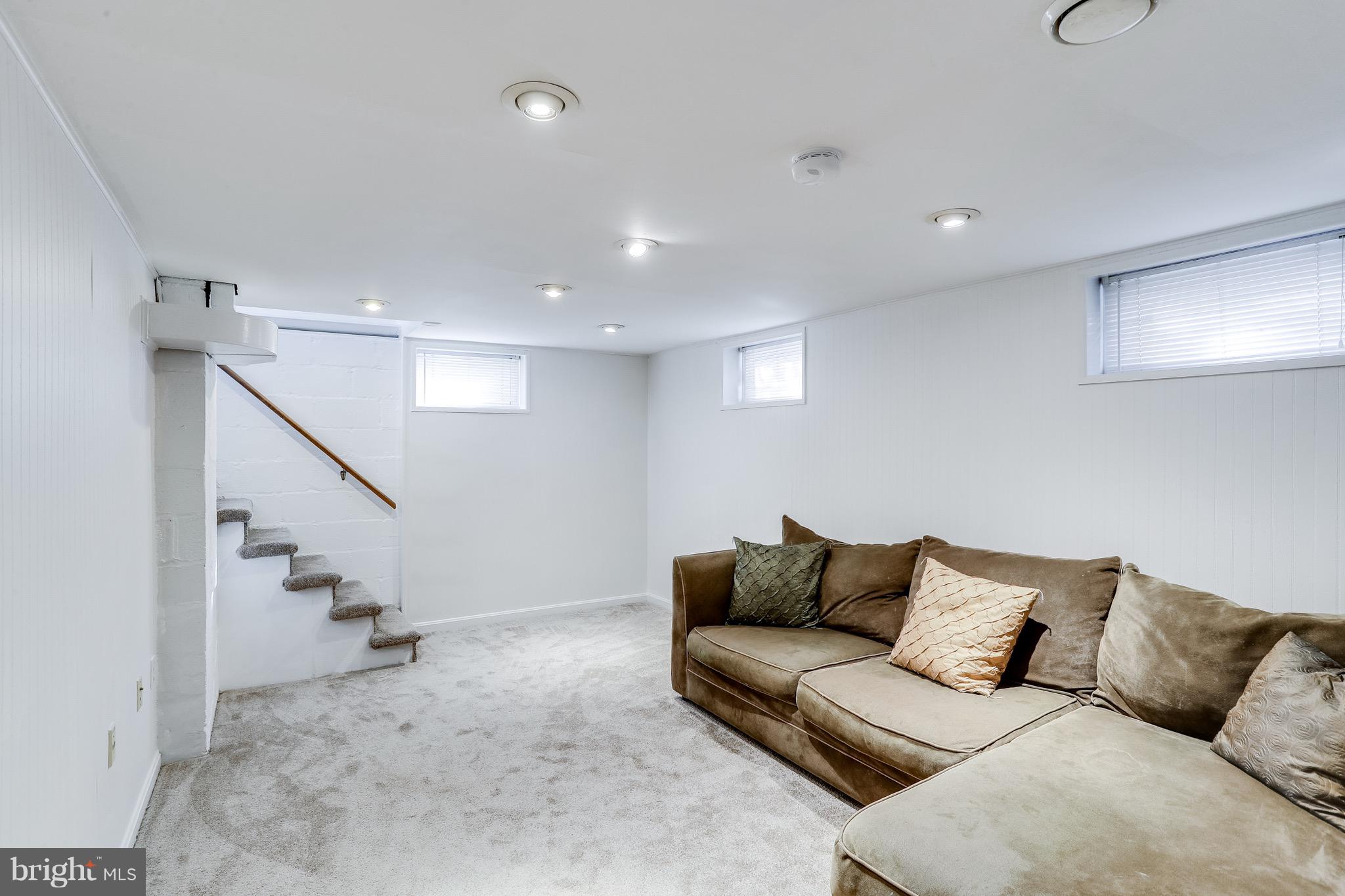 1321 Ridge Road Catonsville, MD 21228 - Photo 22 of 28 Oversized basement family room!