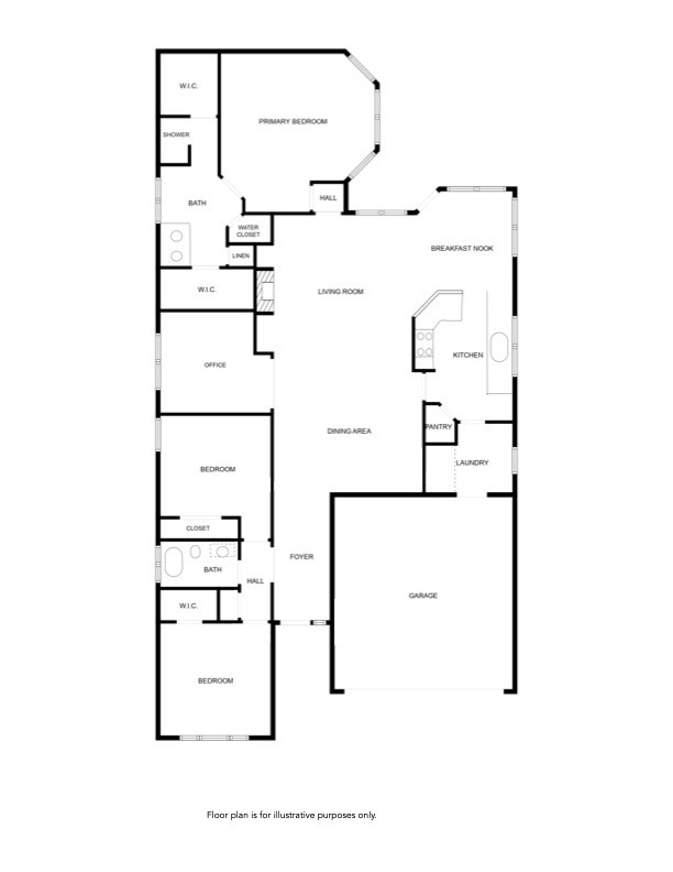 18747 Candle Park Drive Spring, TX 77388 - Photo 35 of 35 Floor plan