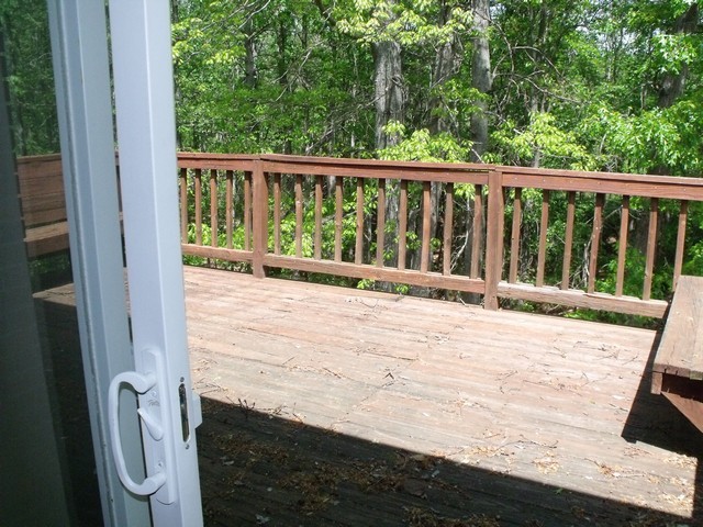 6843 Scruggs Road Moneta, VA 24121 - Photo 27 of 29 rear deck upper level