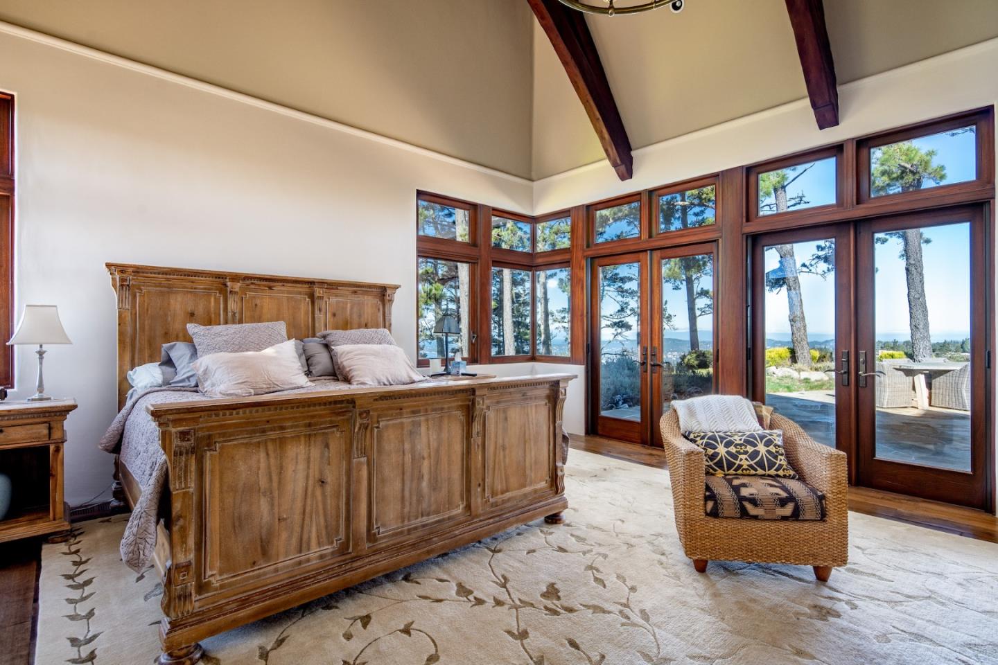 309 Mt Devon Road Carmel, CA 93923 - Photo 20 of 32 a bed room with furniture and a window