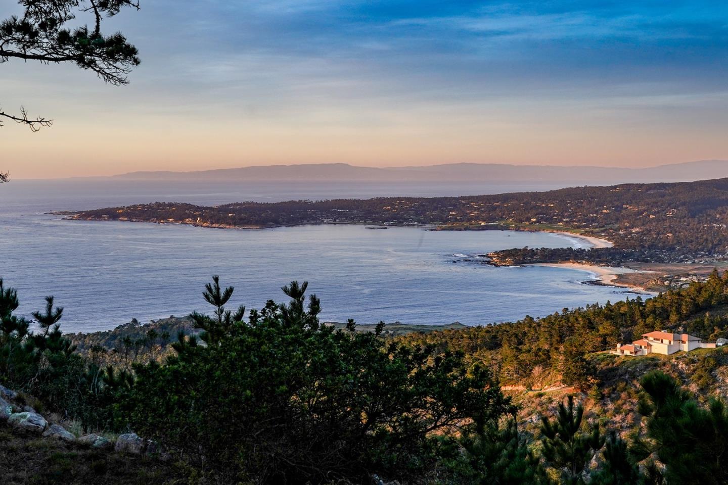 309 Mt Devon Road Carmel, CA 93923 - Photo 30 of 32 a view of a lake from a yard