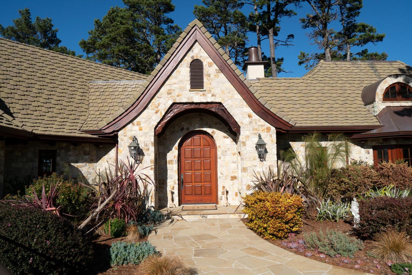 309 Mt Devon Road Carmel, CA 93923 - Photo 9 of 32 a view of entryway with garden