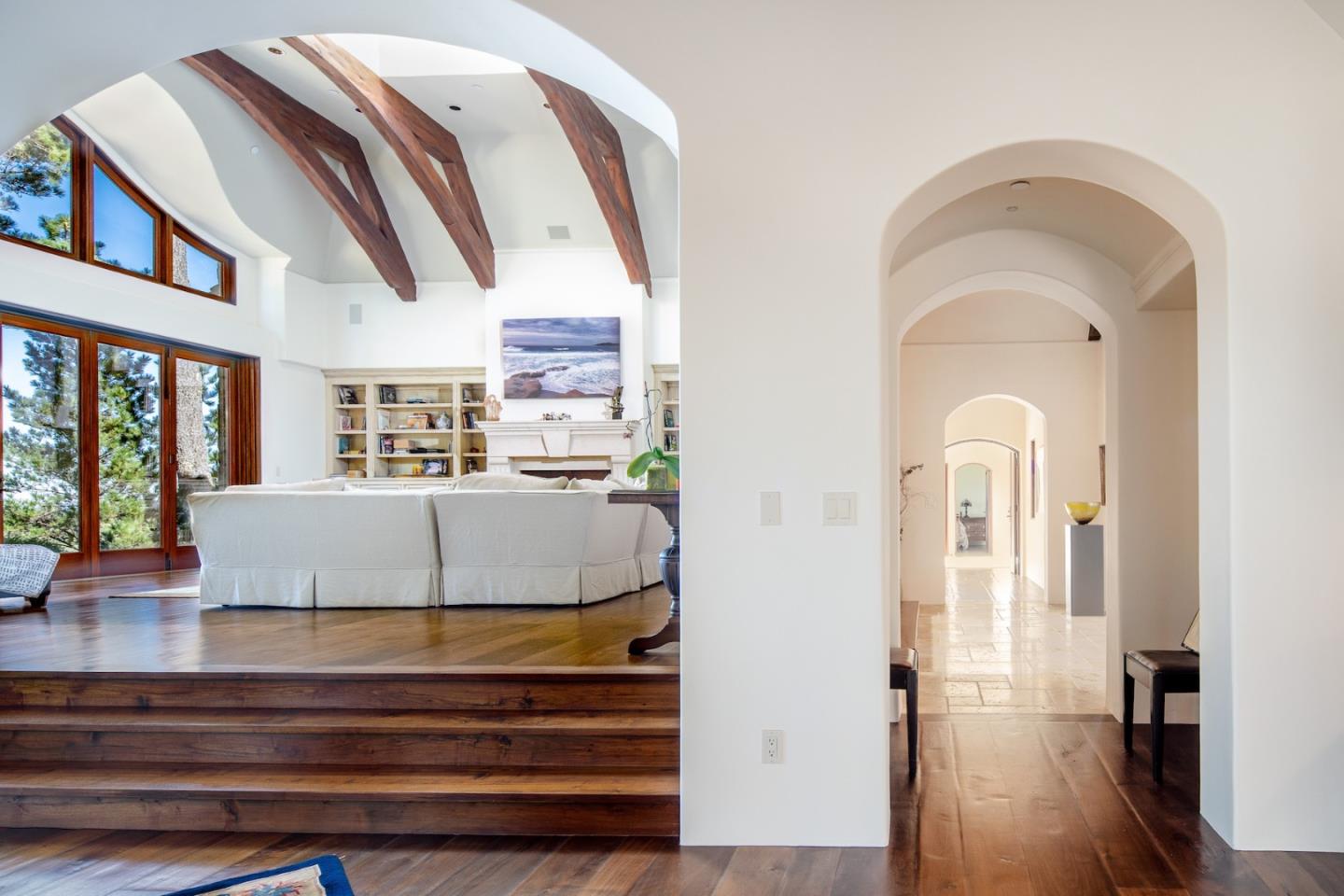 309 Mt Devon Road Carmel, CA 93923 - Photo 10 of 32 a view of living room with furniture and wooden floor