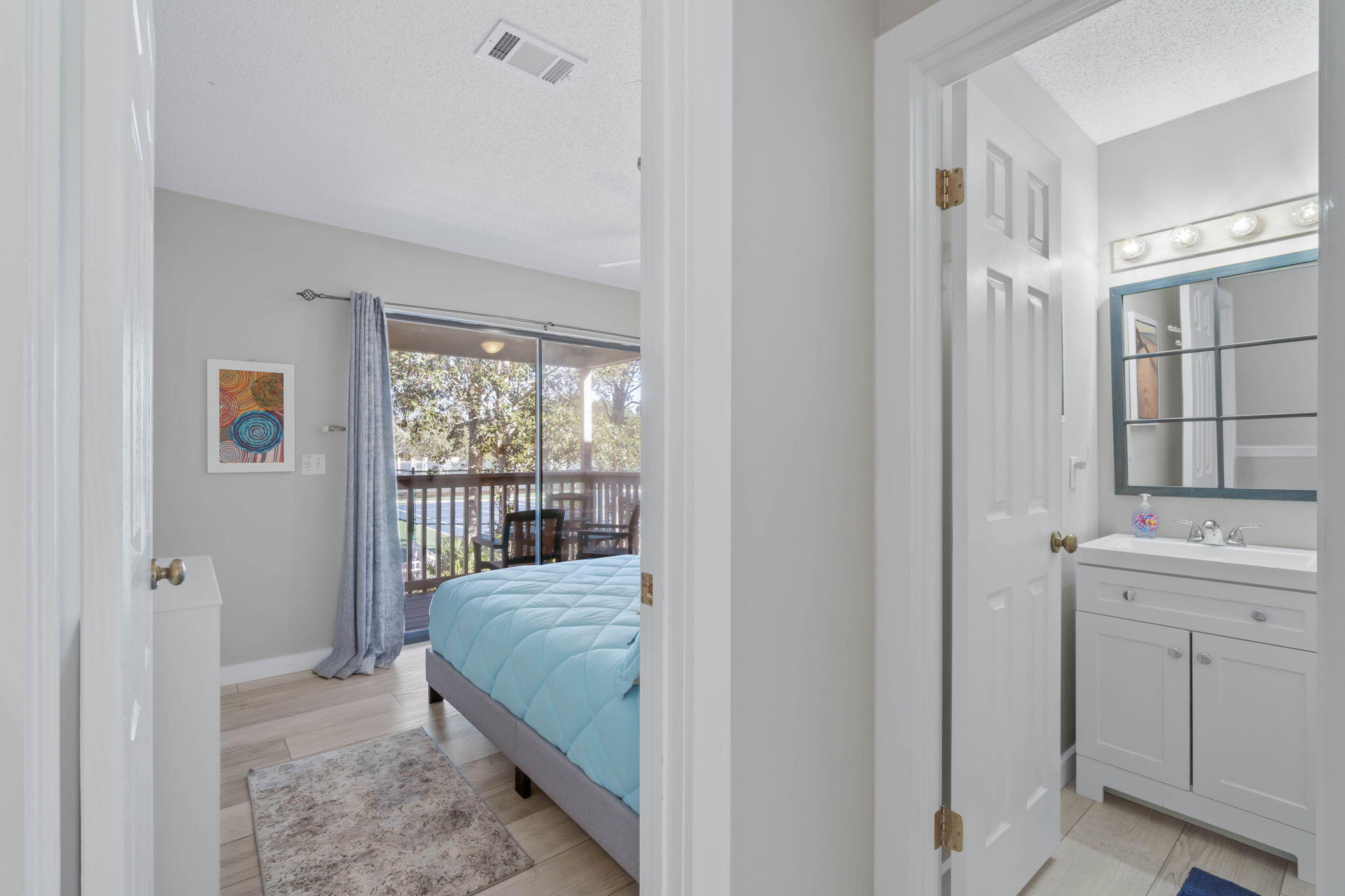 15 Cypress Street, Unit 268 Santa Rosa Beach, FL 32459 - Photo 26 of 44 a view of a bedroom with window and bathroom