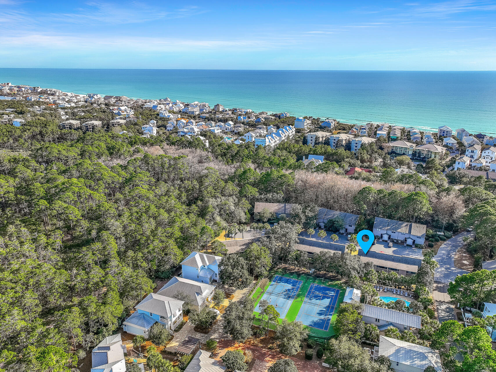 15 Cypress Street, Unit 268 Santa Rosa Beach, FL 32459 - Photo 43 of 44 an aerial view of multiple house