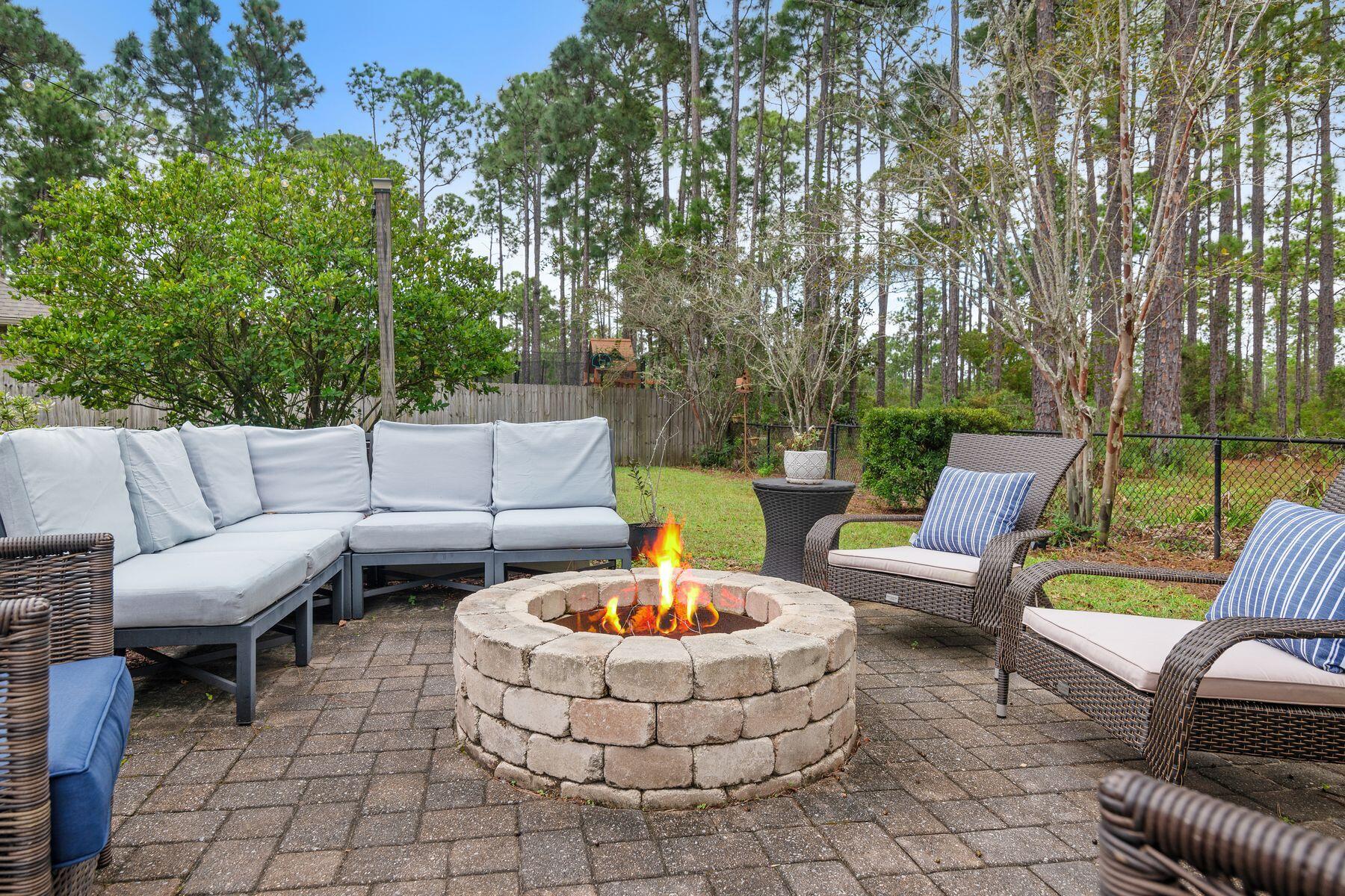 114 South Knightsbridge Court Santa Rosa Beach, FL 32459 - Photo 40 of 46 Fire Pit and State Forest