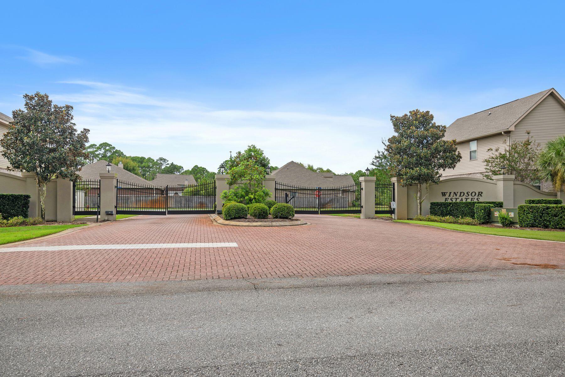 114 South Knightsbridge Court Santa Rosa Beach, FL 32459 - Photo 43 of 46 Gated Entrance