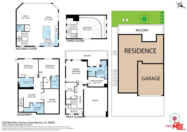 $4,469,000 | 2530 Beverley Avenue, Santa Monica, CA 90405