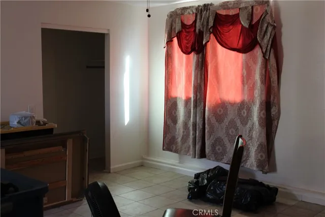 a view of a fireplace in a room