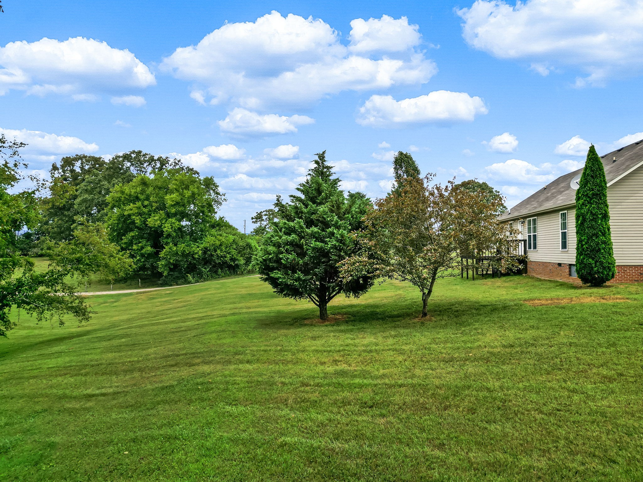 24 Shady Grove Cemetery Road Flintville, TN 37335 - Photo 34 of 40 a view of a big yard with a house