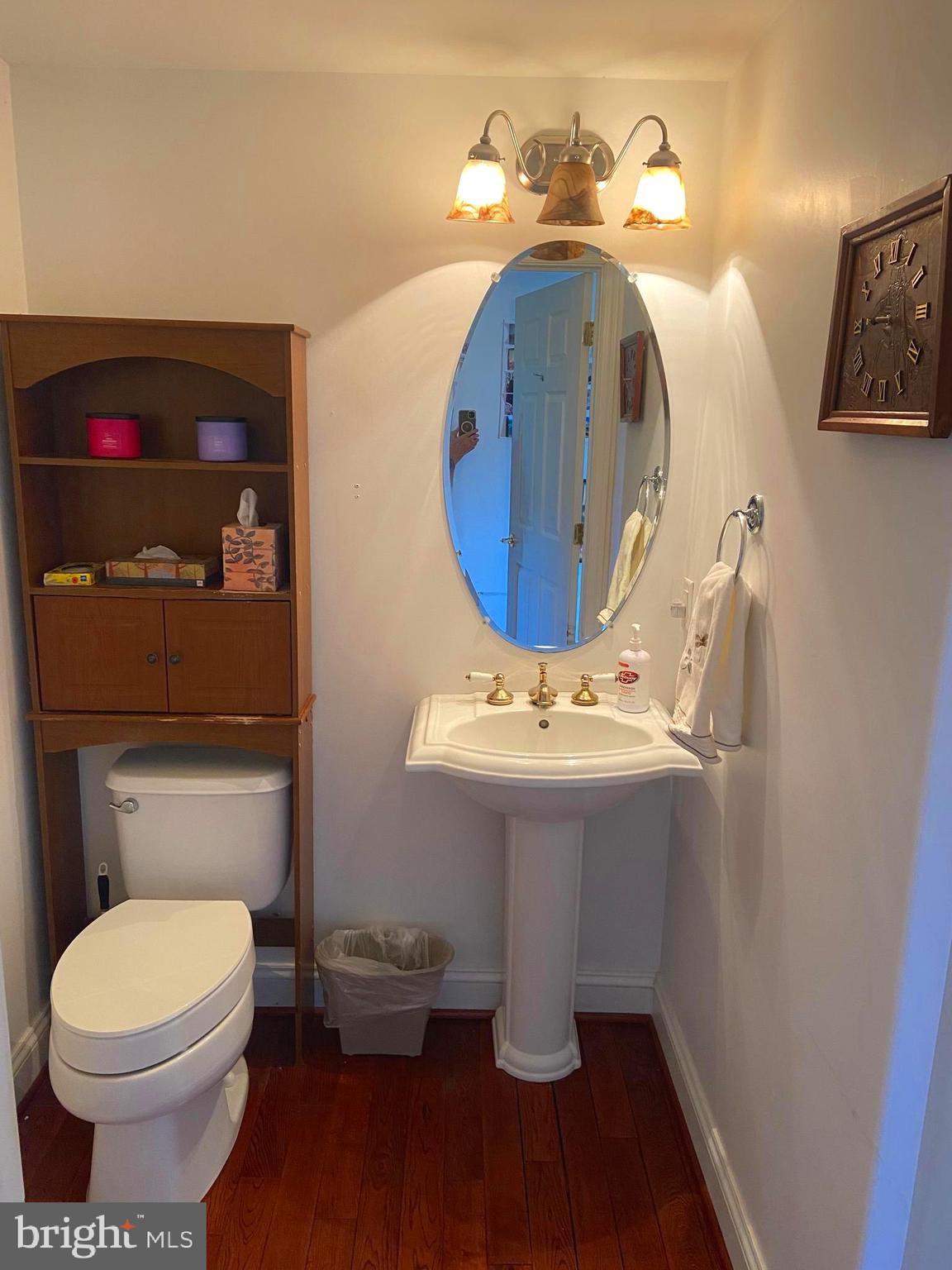 12550 Shoemaker Road Taneytown, MD 21787 - Photo 14 of 53 a bathroom with a sink and mirror