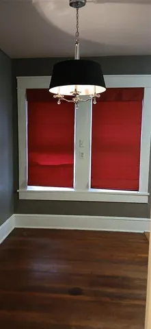 a view of wooden floor