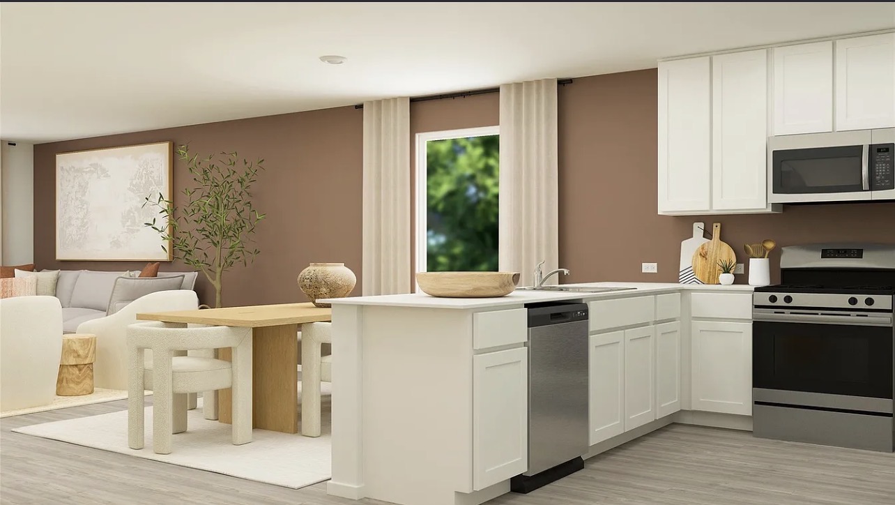Undisclosed Address Elgin, TX 78621 - Photo 6 of 10 Clean lines define this kitchen, opening gracefully to a bright, contiguous living space.