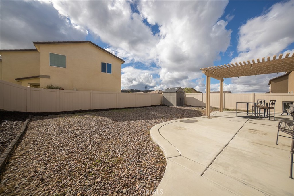 1099 Little Leaf Street Calimesa, CA 92320 - Photo 27 of 32 a view of a house with a backyard