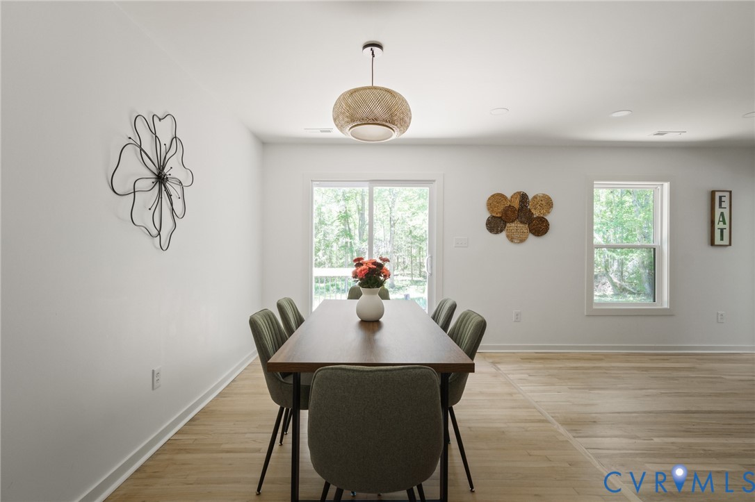 3056 Davis Mill Road Goochland, VA 23063 - Photo 14 of 46 Open-concept interior featuring light wood-finish