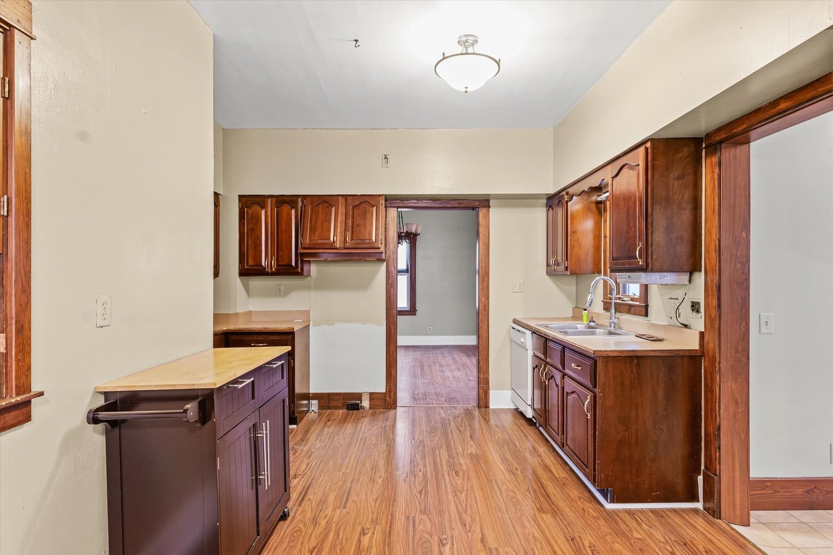 113 Columbus Street Sibley, IL 61773 - Photo 15 of 39 a kitchen with stainless steel appliances a stove top oven and cabinets