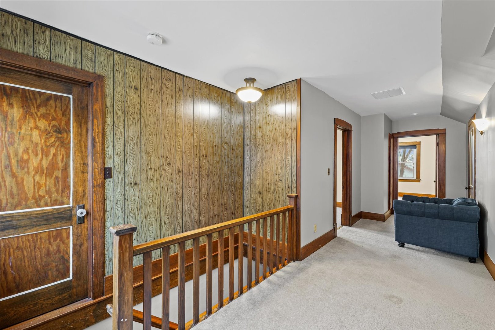 113 Columbus Street Sibley, IL 61773 - Photo 25 of 39 a view of a hallway with workspace