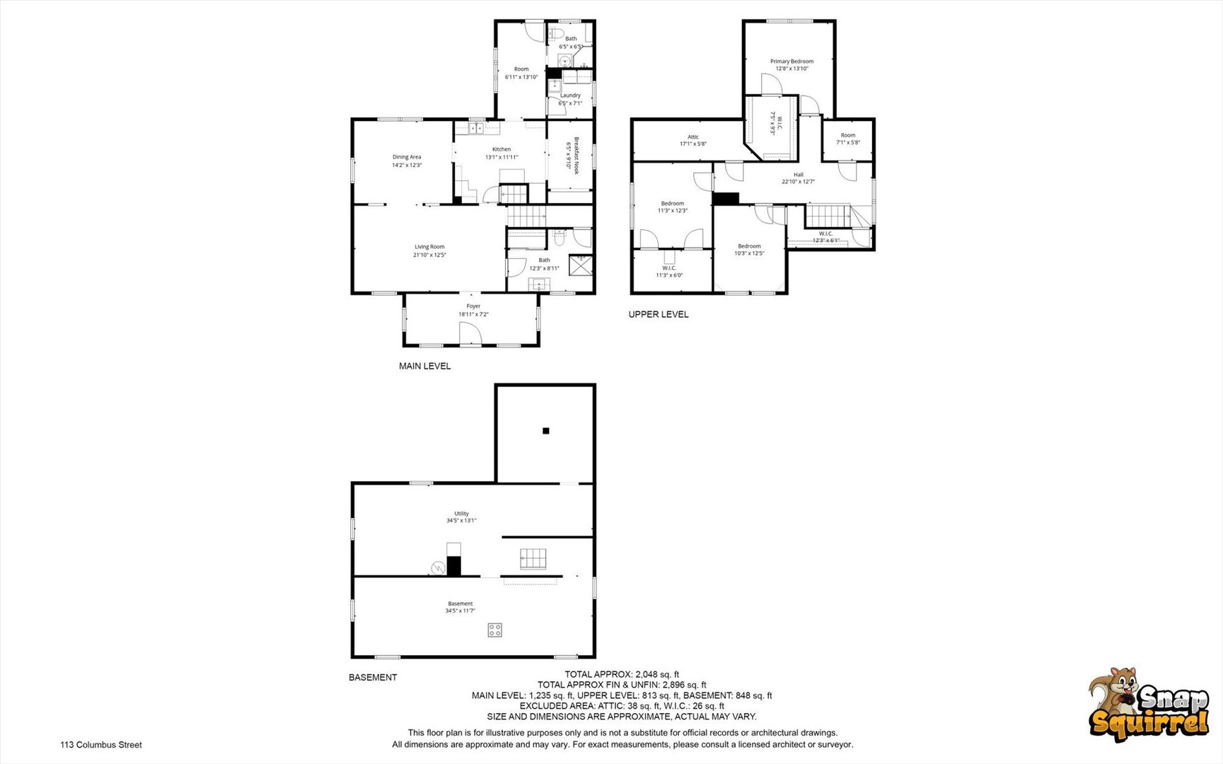 113 Columbus Street Sibley, IL 61773 - Photo 39 of 39 a picture of floor plan