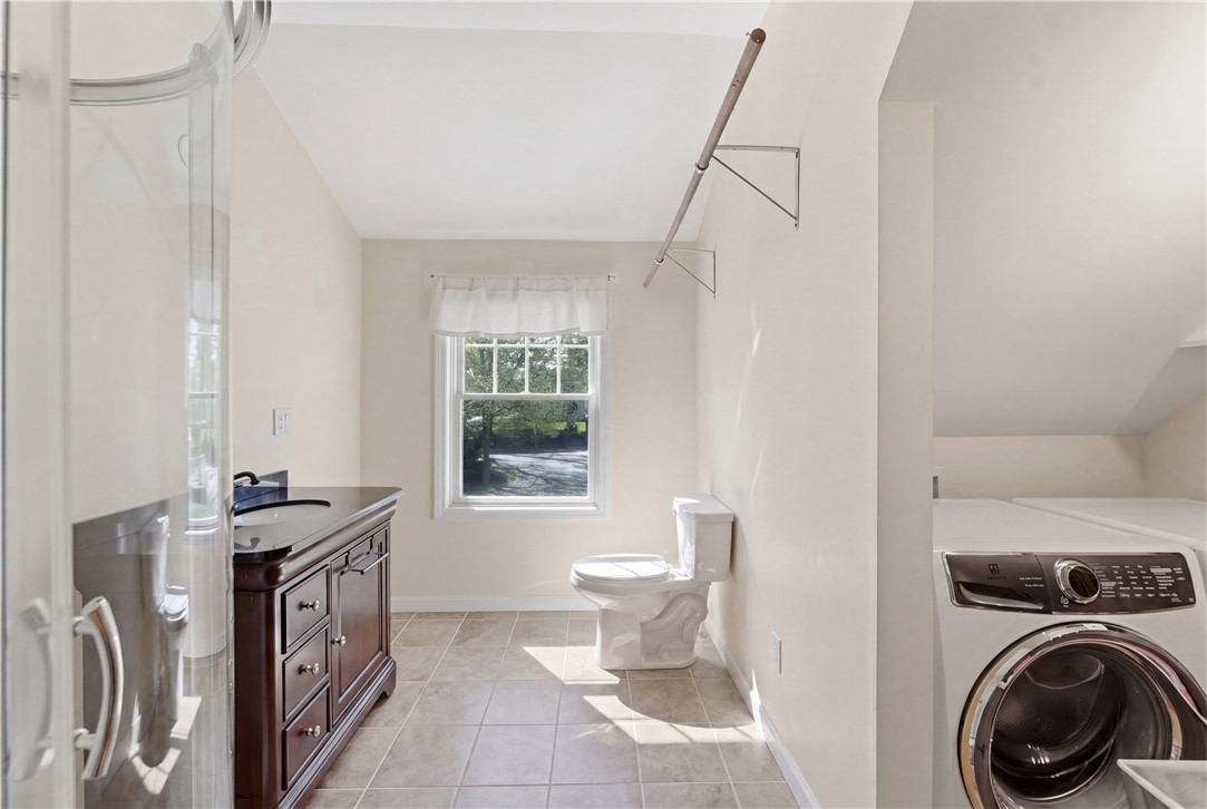 434 North Quidnessett Road North Kingstown, RI 02852 - Photo 32 of 33 Hallway bathroom with laundry