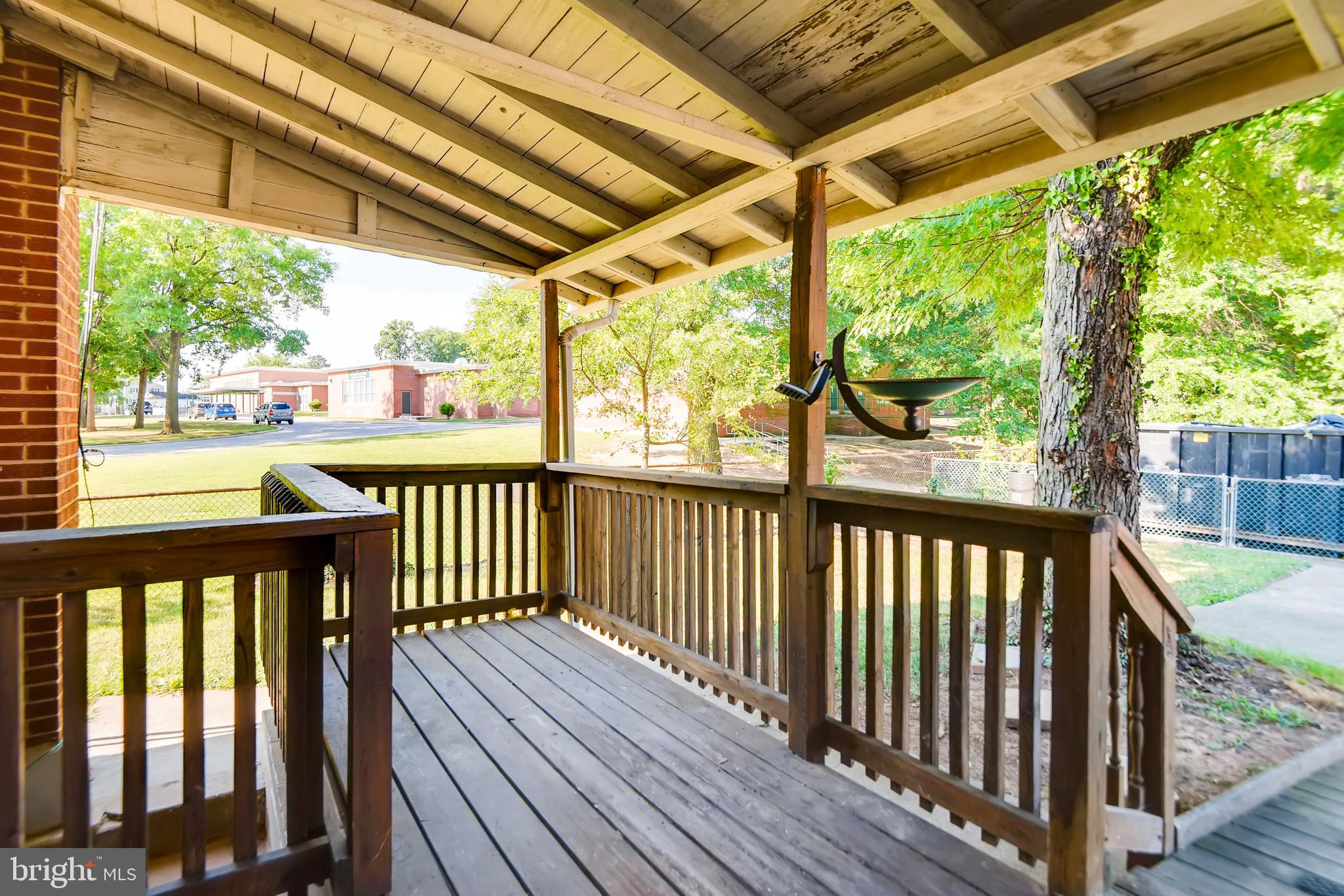 166 Bennett Road Baltimore, MD 21221 - Photo 21 of 23 Covered back porch for relaxing, entertaining