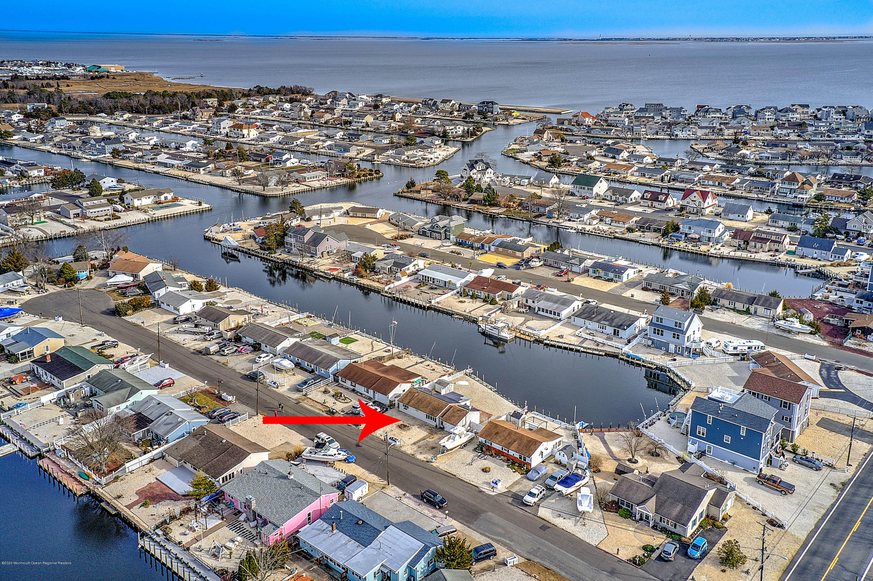 105 Paterson Road Barnegat, NJ 08005 - Photo 36 of 37 105PattersonDroneArrow-2