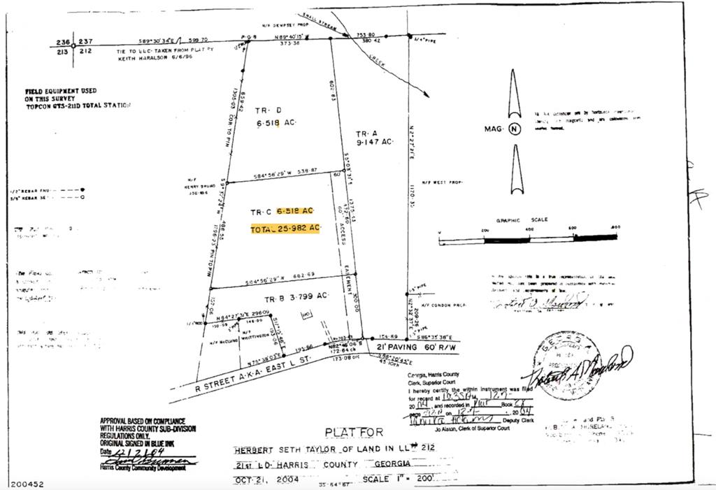 0 R Street Hamilton, GA 31811 - Photo 2 of 9 Plat