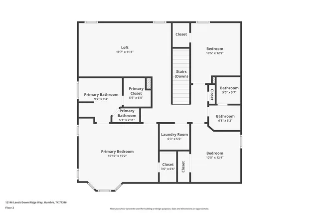 $2,070 | 12146 Landsdown Ridge Way, Humble, TX 77346