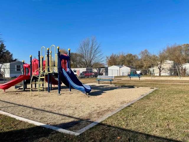 a view of outdoor space with seating