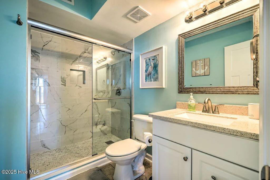 2000 New River Inlet Road, Unit 3209 North Topsail Beach, NC 28460 - Photo 20 of 44 Tiled shower
