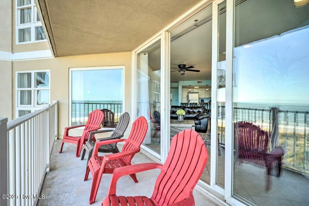 2000 New River Inlet Road, Unit 3209 North Topsail Beach, NC 28460 - Photo 25 of 44 Balcony