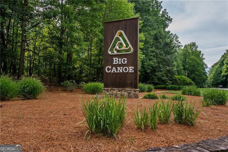 a view of outdoor space with sign board