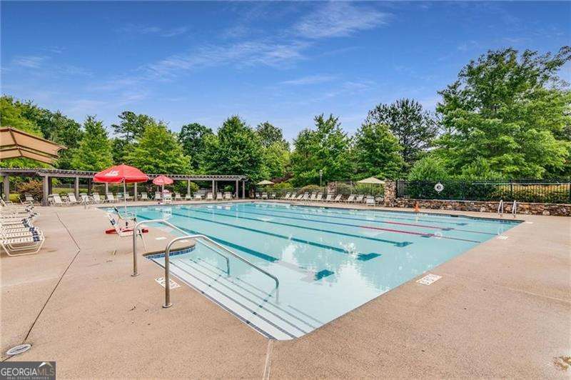 0 Hickory Trail Jasper, GA 30143 - Photo 8 of 14 a view of a tennis ground with large trees