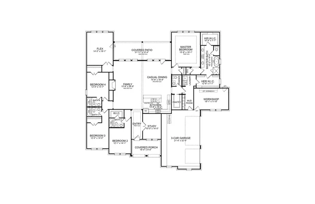 a picture of floor plan