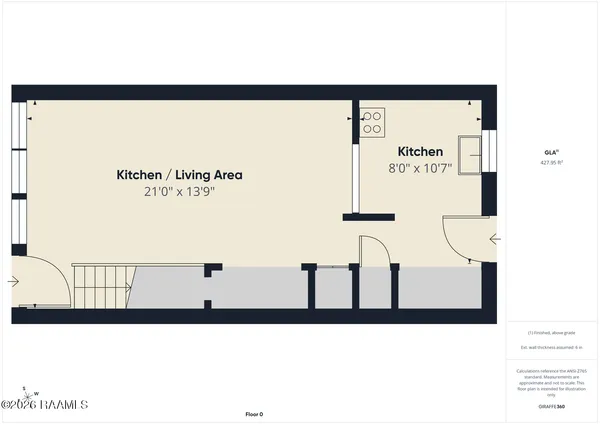 $625 | 202 Belfast Street, Unit D, Lafayette, LA 70506